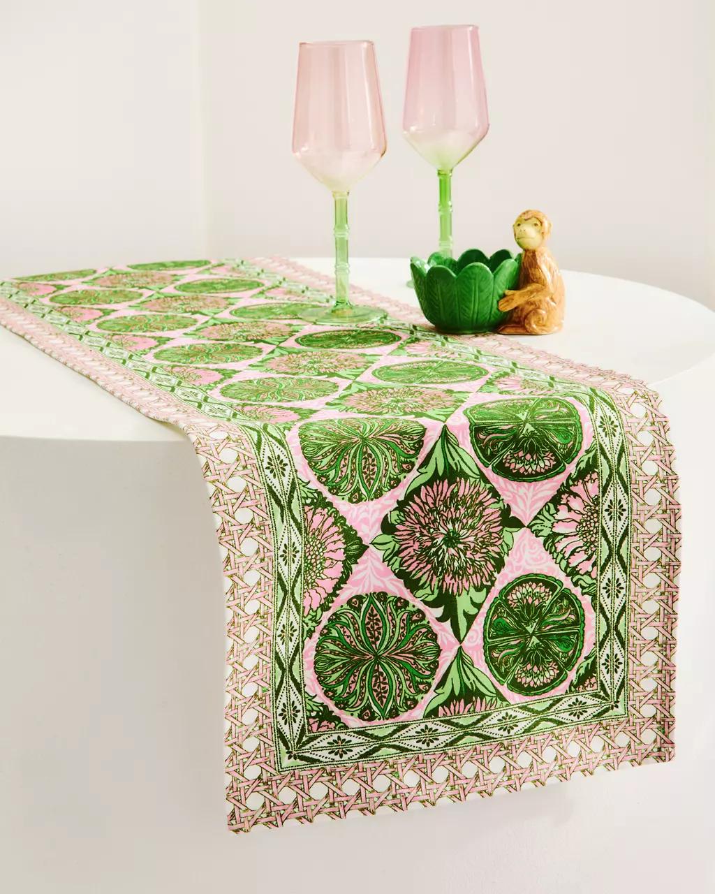Bordered Table Runner - Multi