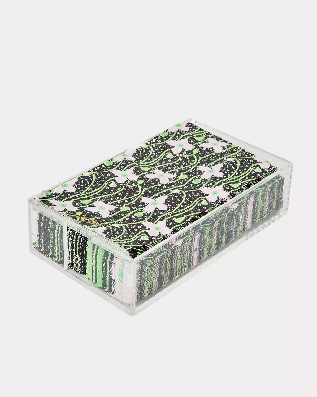 Dinner Napkins With Holder - Onyx