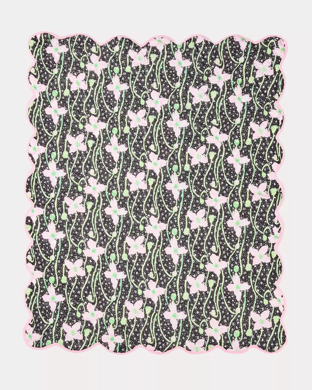 Reversible Throw Blanket - Onyx