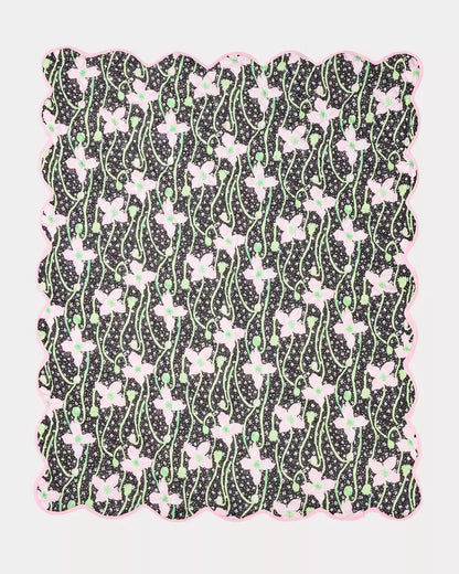 Reversible Throw Blanket - Onyx