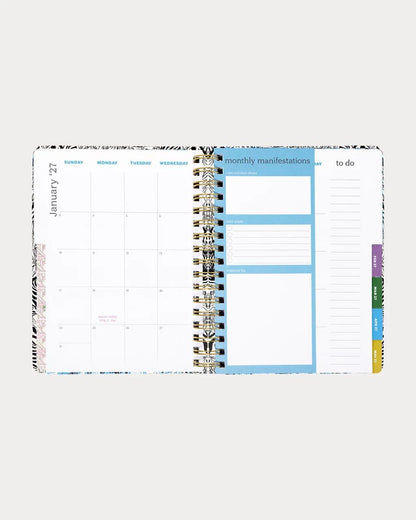 2027 Large 12 Month Agenda - Coconut