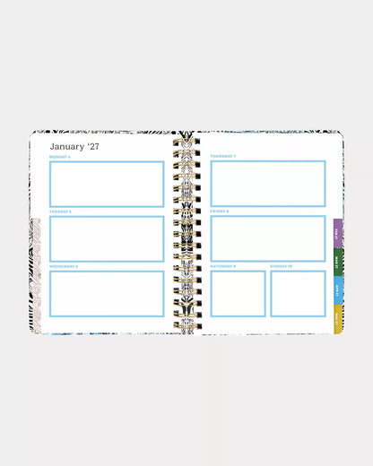 2027 Large 12 Month Agenda - Coconut