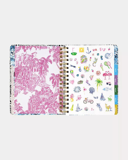 2027 Large 12 Month Agenda - Coconut