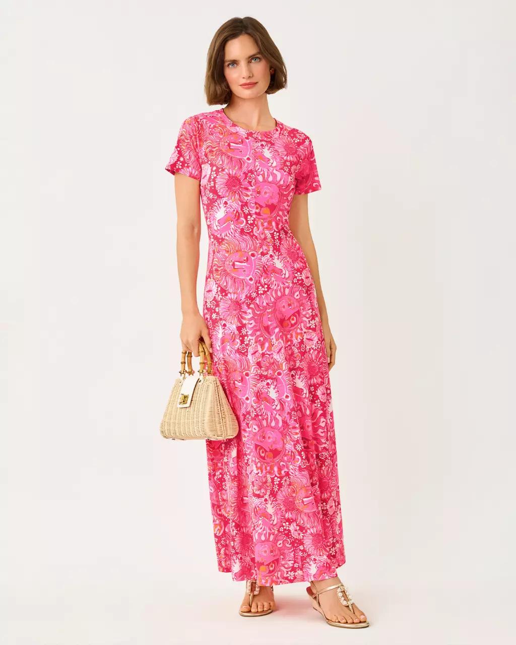 Lilliana Maxi Dress - Paradise Punch