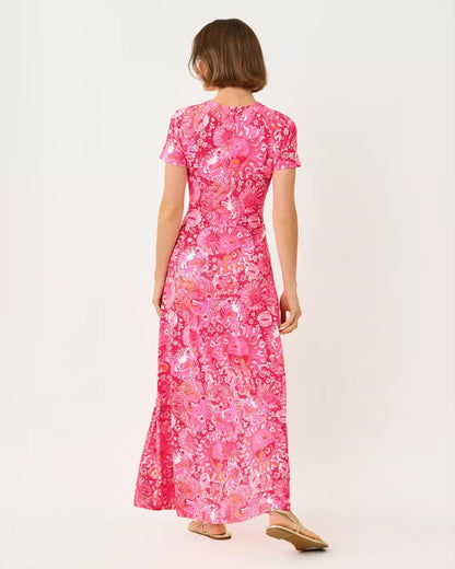 Lilliana Maxi Dress - Paradise Punch