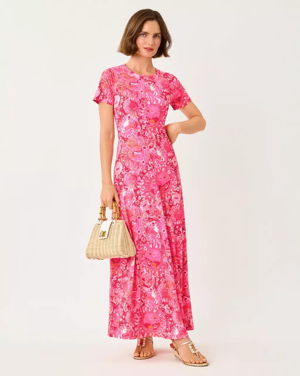 Lilliana Maxi Dress - Paradise Punch
