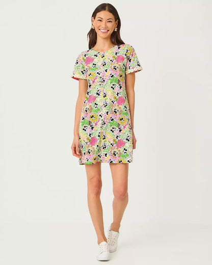 Cody Short Sleeve T-Shirt Dress - Multi