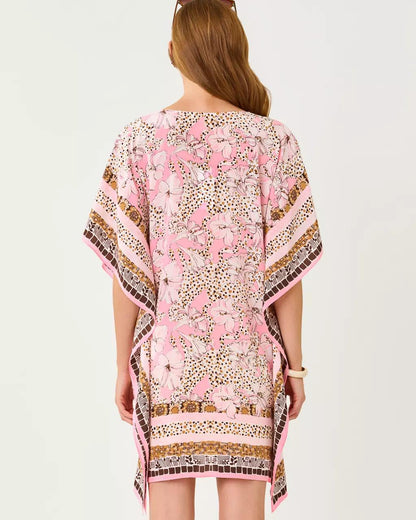 Lindamarie Silk Caftan - Coco Beach