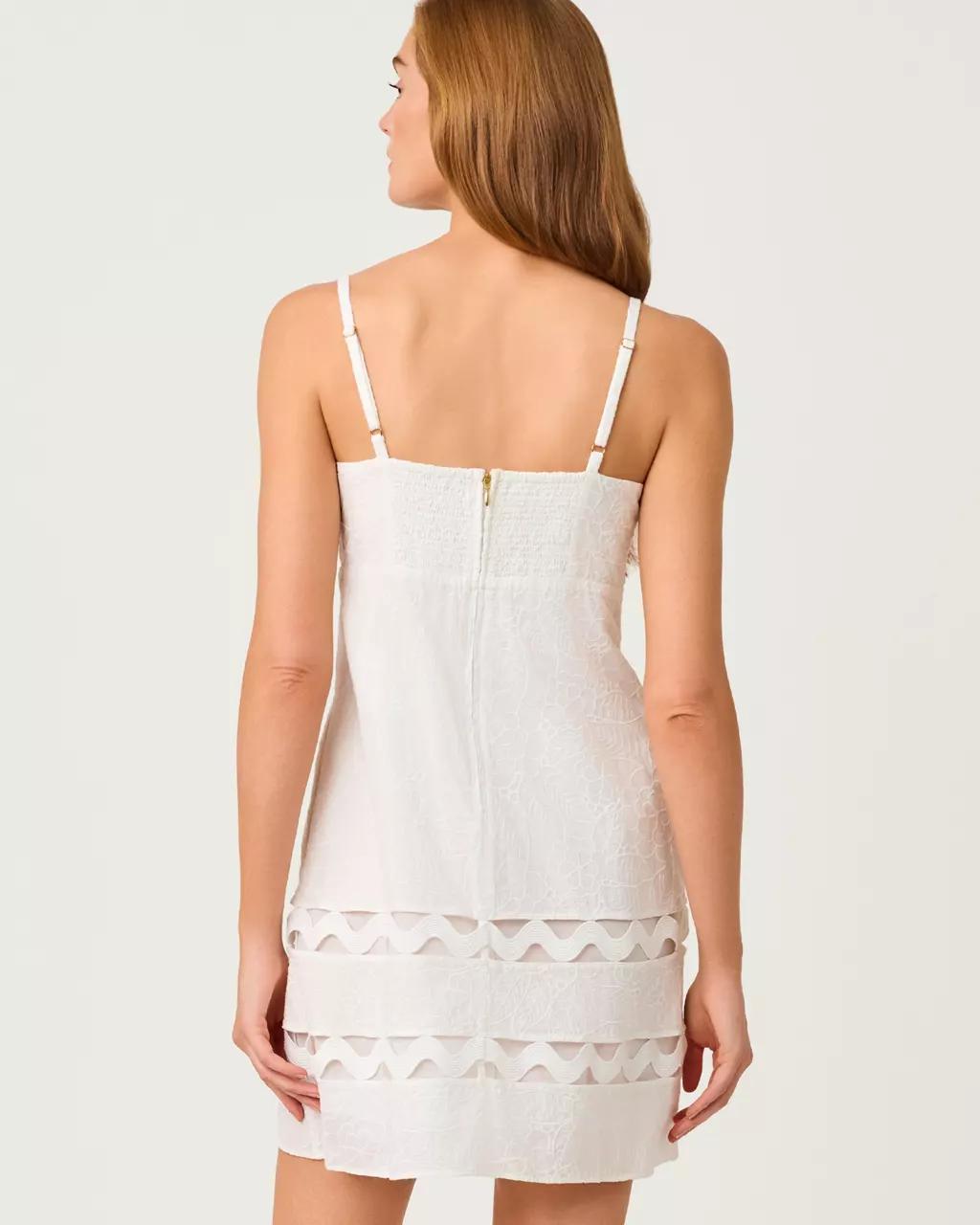 Haliey Dress - Resort White