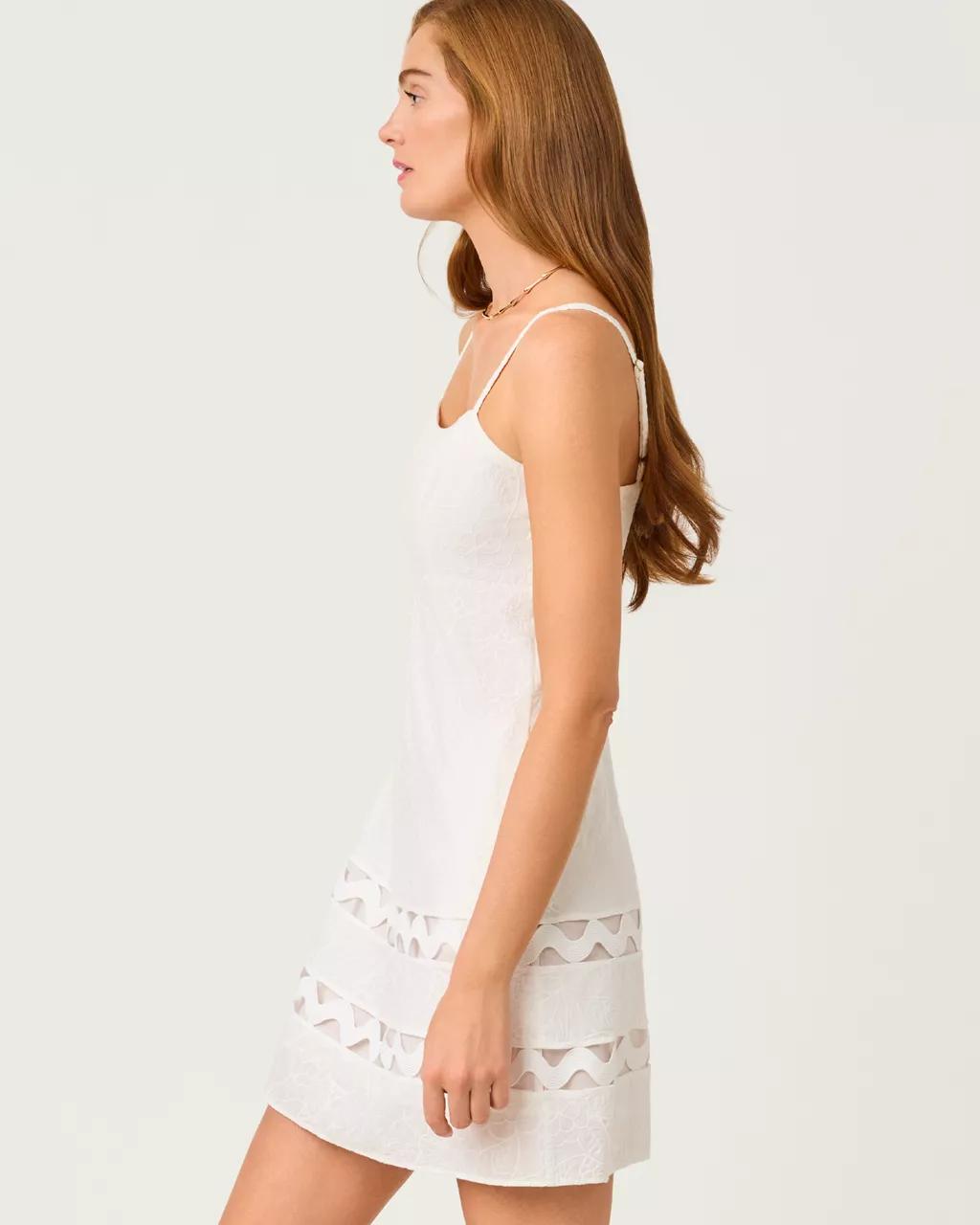 Haliey Dress - Resort White