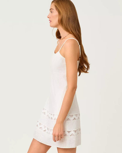 Haliey Dress - Resort White