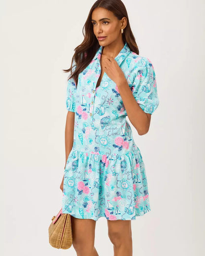 Bingley Dress - Day Dream Blue