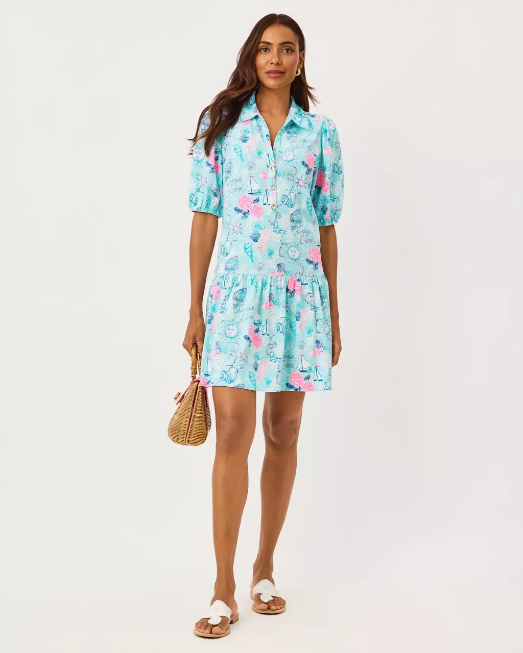 Bingley Dress - Day Dream Blue