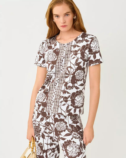 UPF 50+ Demia Top - Resort White