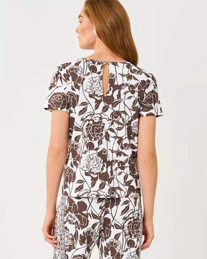 UPF 50+ Demia Top - Resort White