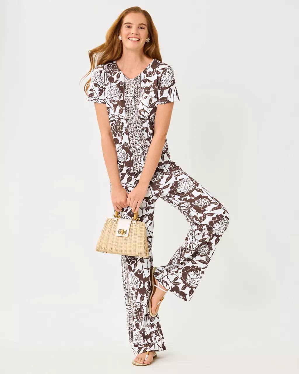UPF 50+ Demia Top - Resort White