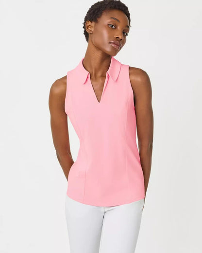 UPF 50+ Luxletic Martina Polo - Conch Shell Pink