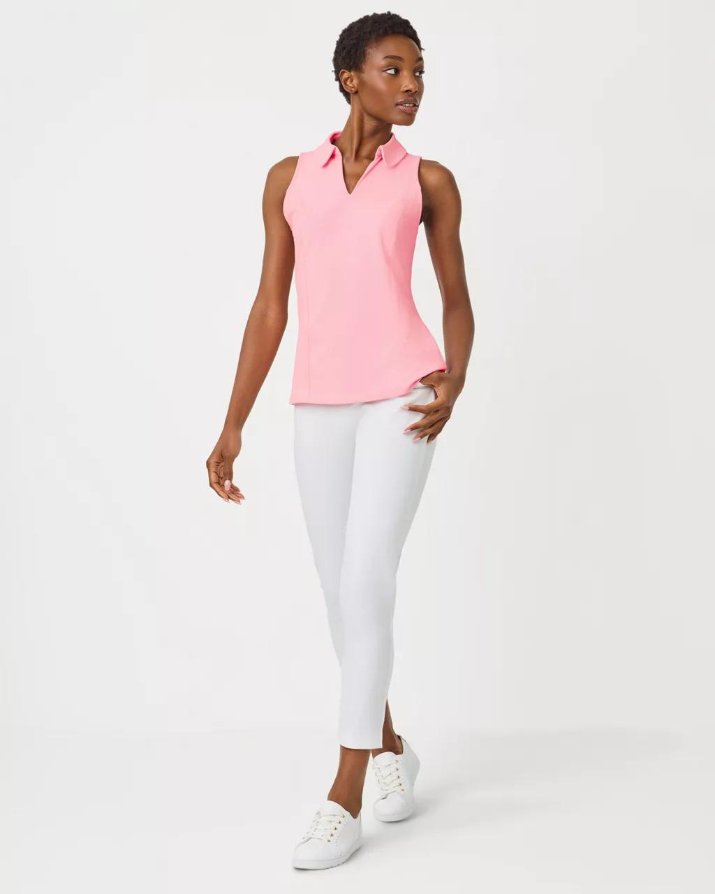 UPF 50+ Luxletic Martina Polo - Conch Shell Pink