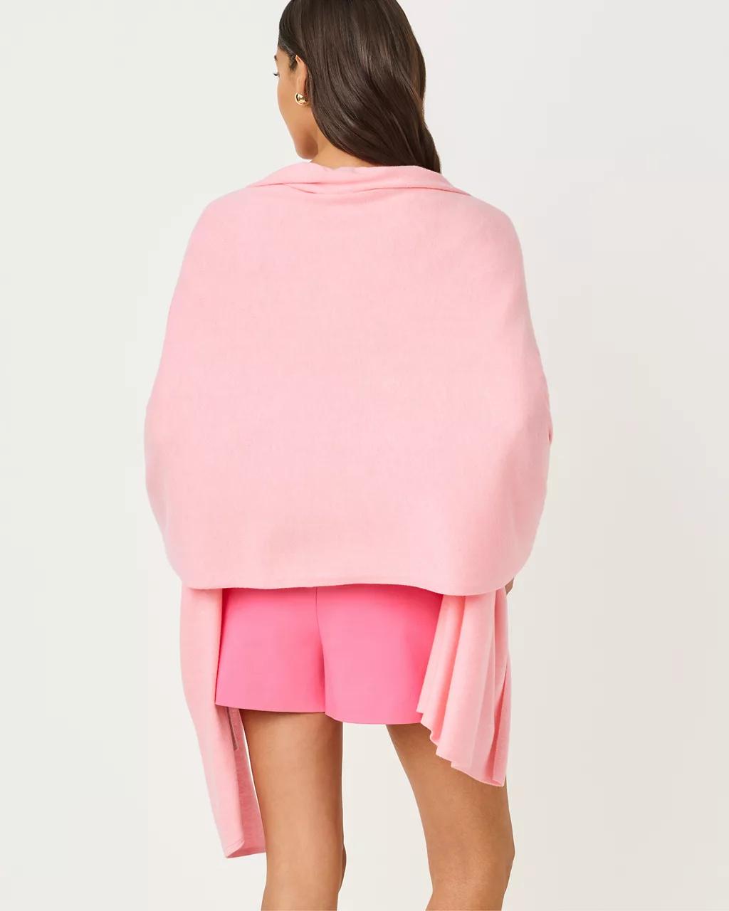 Lanelle Wrap - Heathered Pink Muse