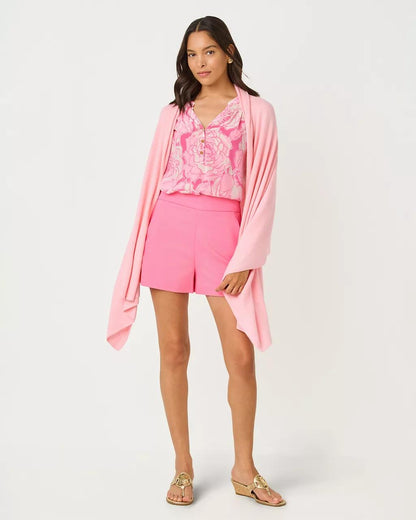Lanelle Wrap - Heathered Pink Muse