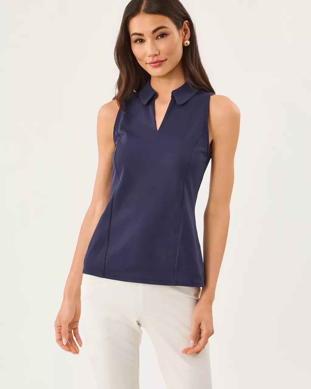 UPF 50+ Luxletic Martina Polo - True Navy