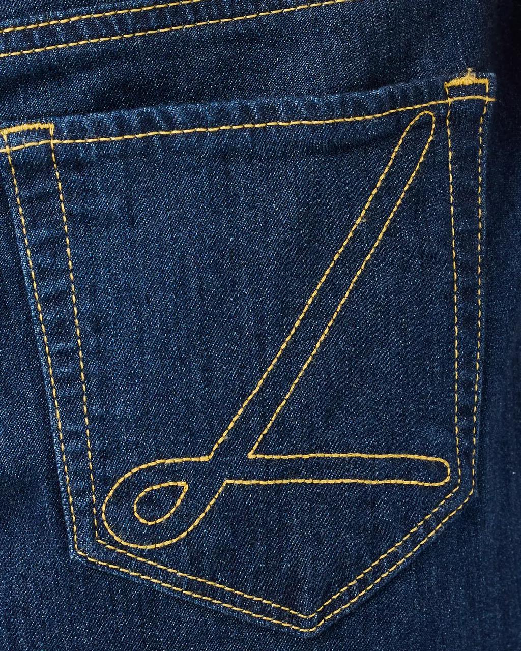 33" Aniston High Rise Straight Jean - Dark Wash