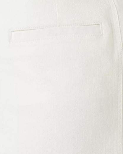 Colette Denim Skort - Resort White