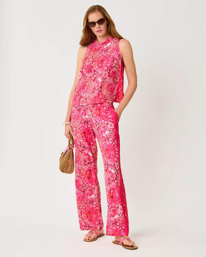 32" Bal Harbour Palazzo Pant - Paradise Punch