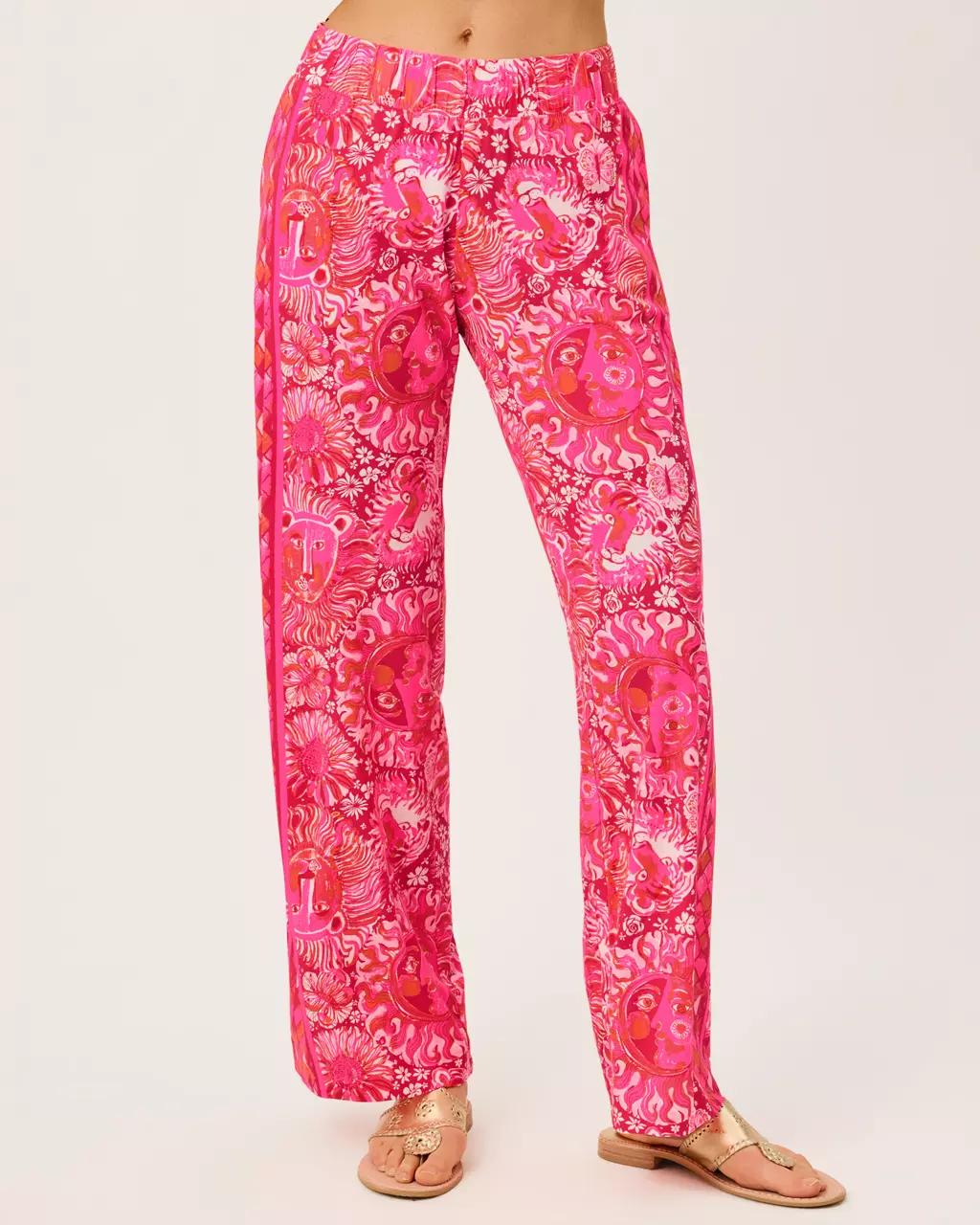 32" Bal Harbour Palazzo Pant - Paradise Punch