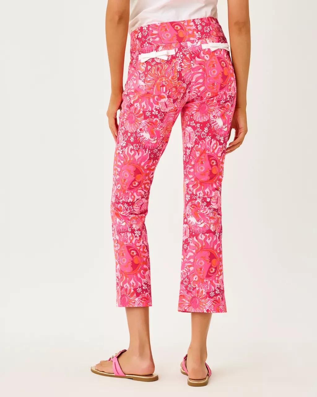 UPF 50+ Luxletic 28" Corso Kick Flare Pant - Paradise Punch
