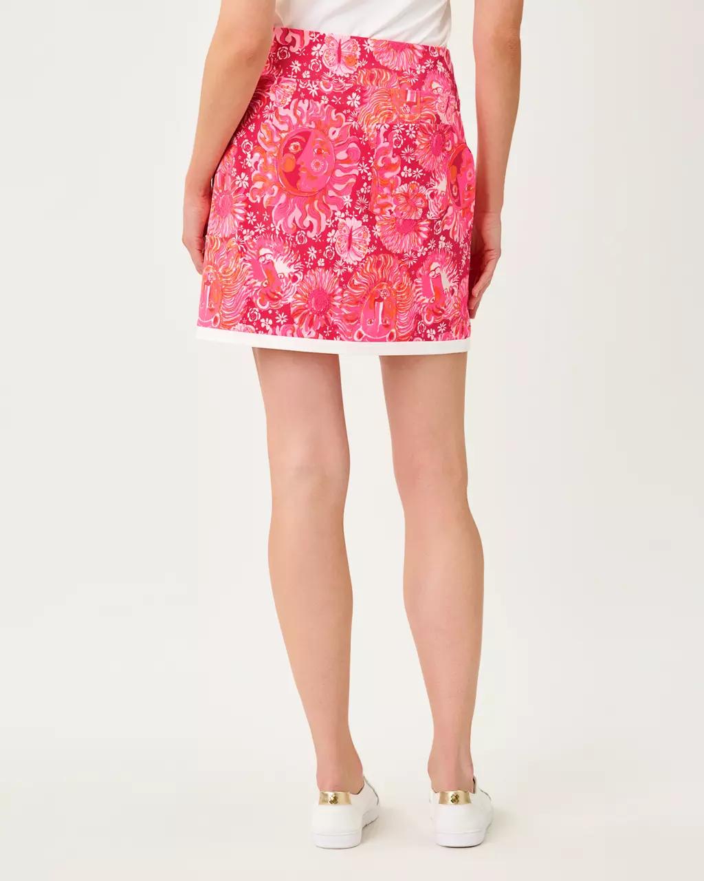 UPF 50+ Luxletic Monica Bow Skort - Paradise Punch