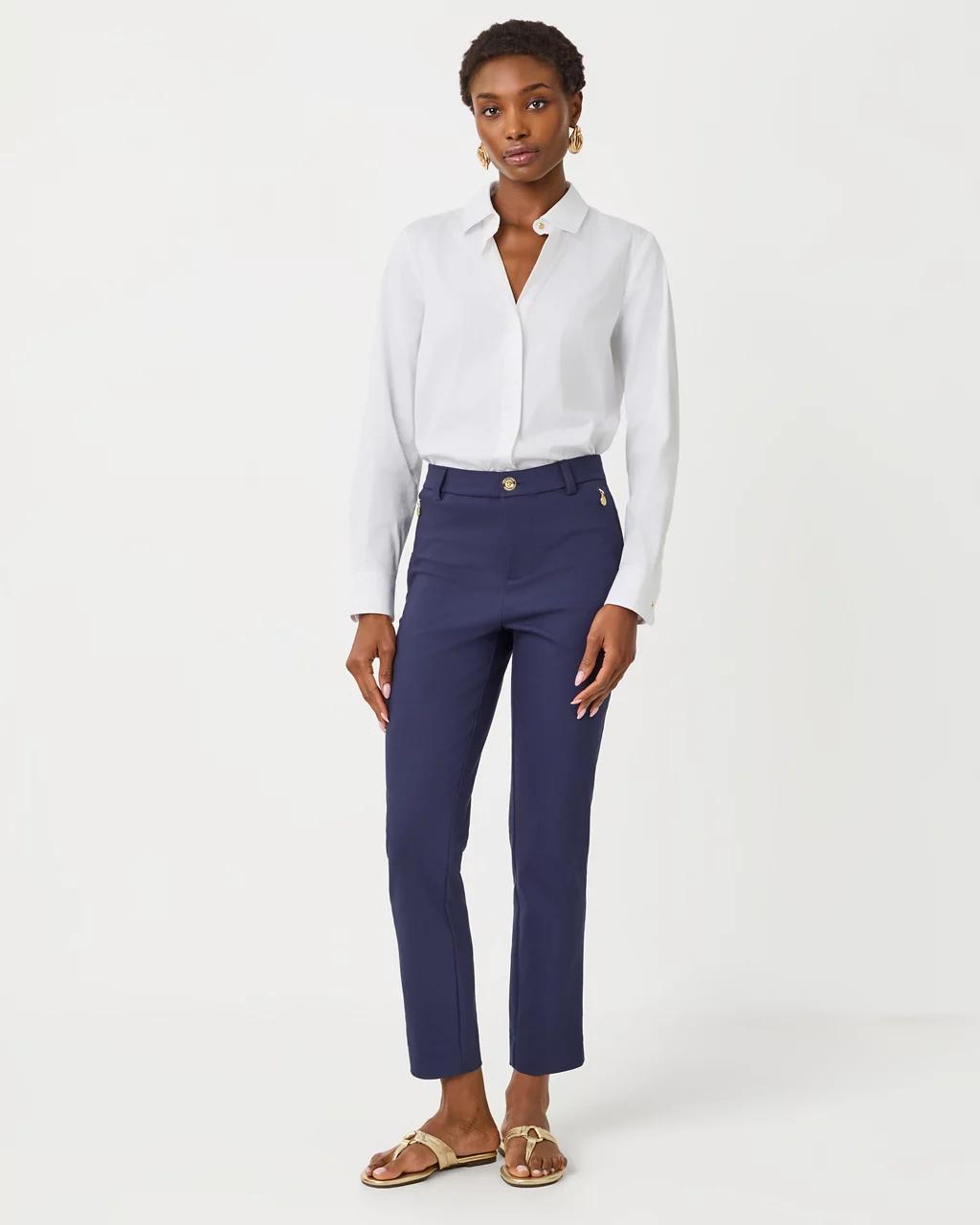 29" Ana High Rise Pant - True Navy