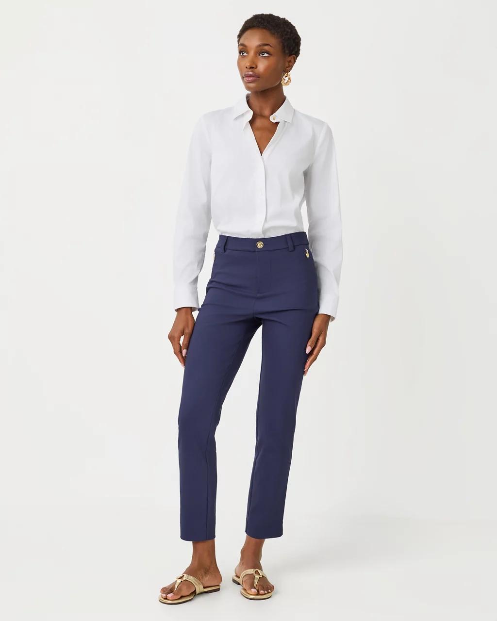 29" Ana High Rise Pant - True Navy