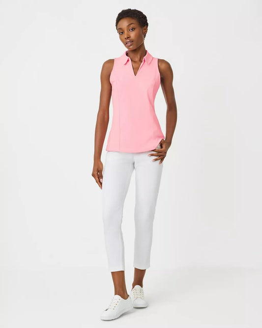 UPF 50+ Luxletic 28" Corso Pant - Resort White