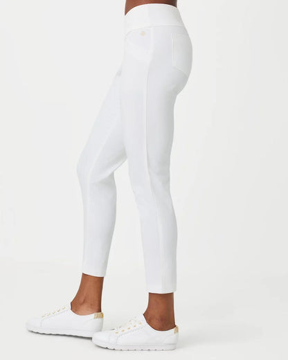 UPF 50+ Luxletic 28" Corso Pant - Resort White