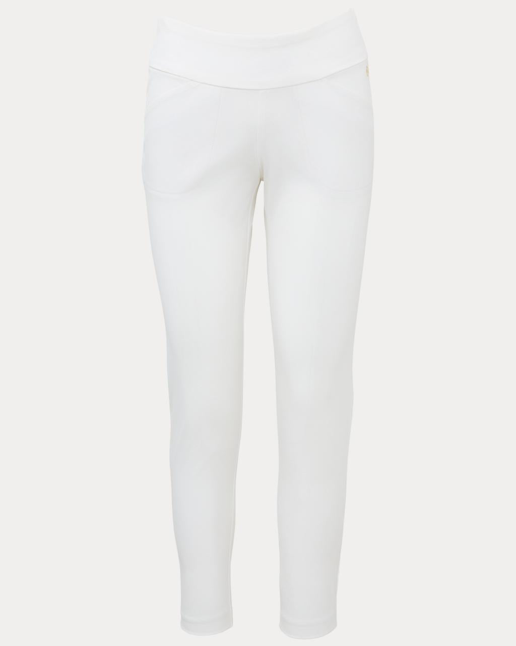 UPF 50+ Luxletic 28" Corso Pant - Resort White