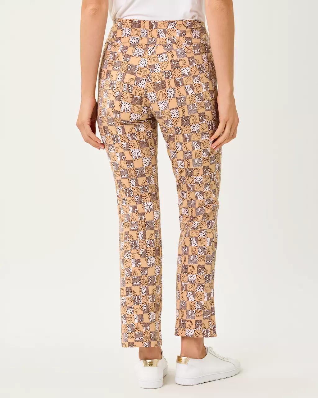 UPF 50+ Luxletic 28" Corso Kick Flare Pant - Iced Latte