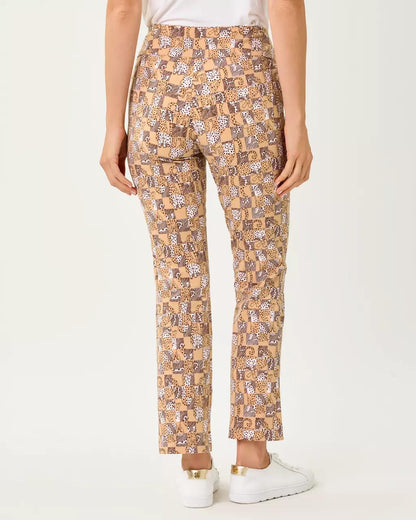 UPF 50+ Luxletic 28" Corso Kick Flare Pant - Iced Latte