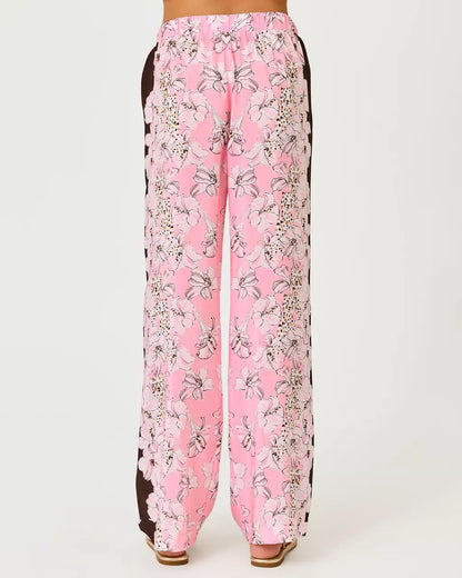 32" Vianna Silk Palazzo Pant - Coco Beach