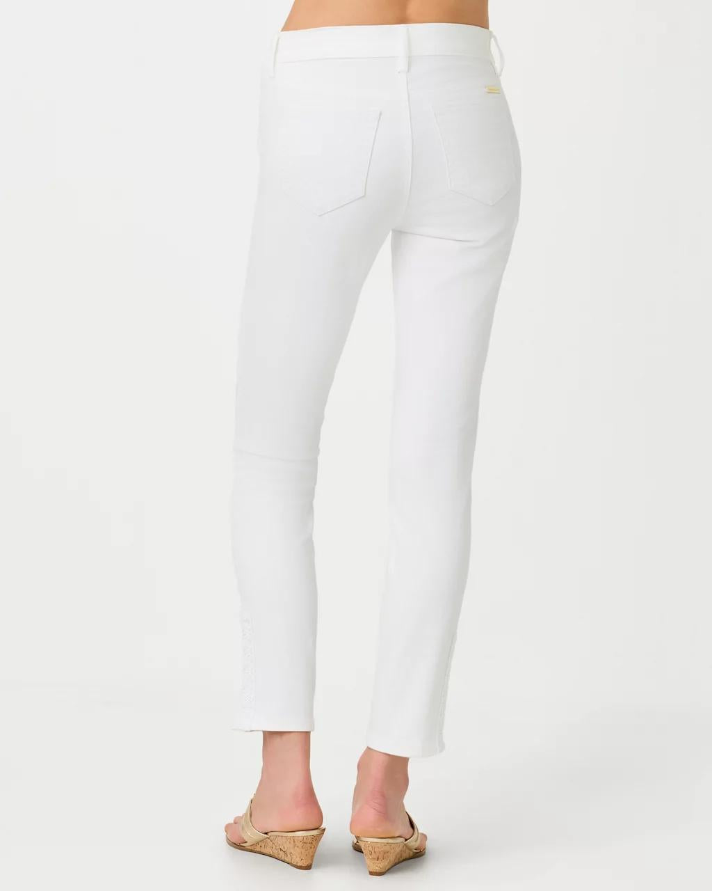 29" South Ocean High Rise Skinny Jean - Resort White