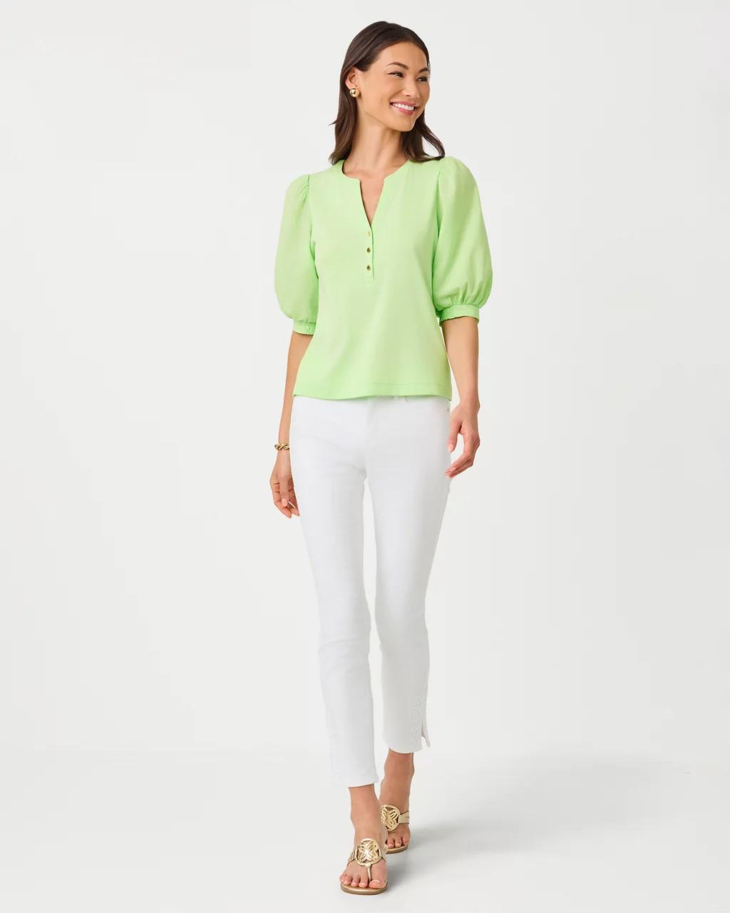 29" South Ocean High Rise Skinny Jean - Resort White