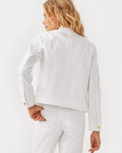 Shepa Denim Jacket - Resort White
