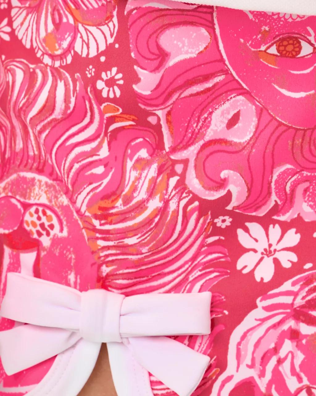 UPF 50+ Luxletic Girls Mini Monica Skort - Paradise Punch