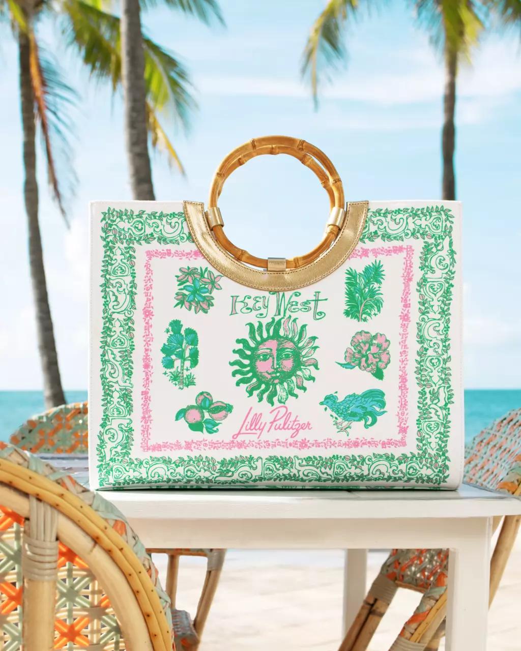 Oasis Canvas Tote - Resort White