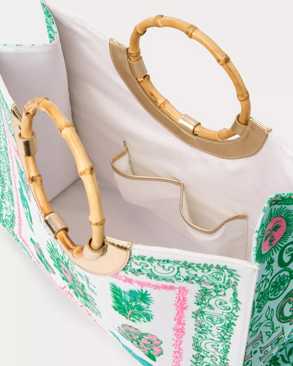 Oasis Canvas Tote - Resort White