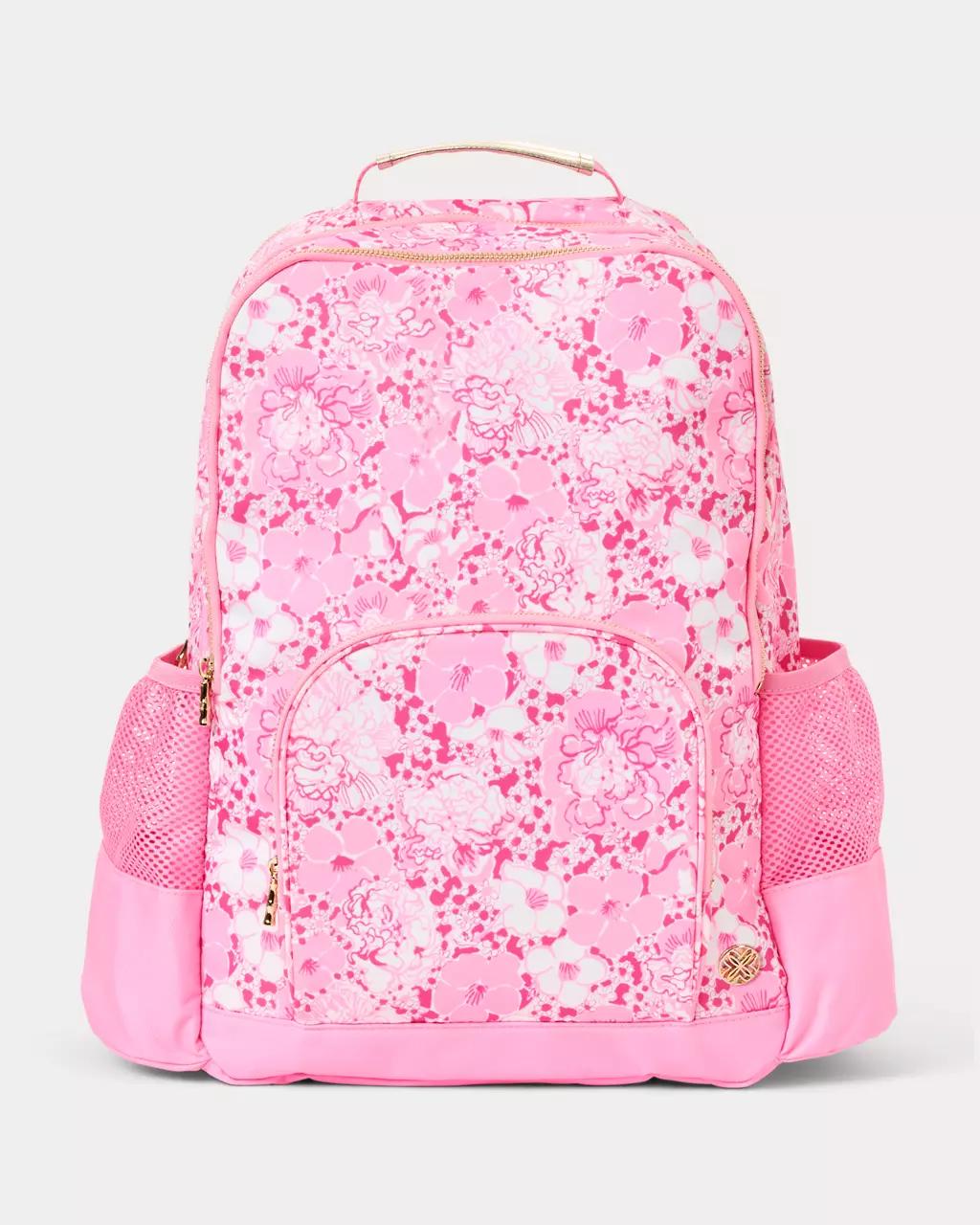 Printed Backpack - Conch Shell Pink