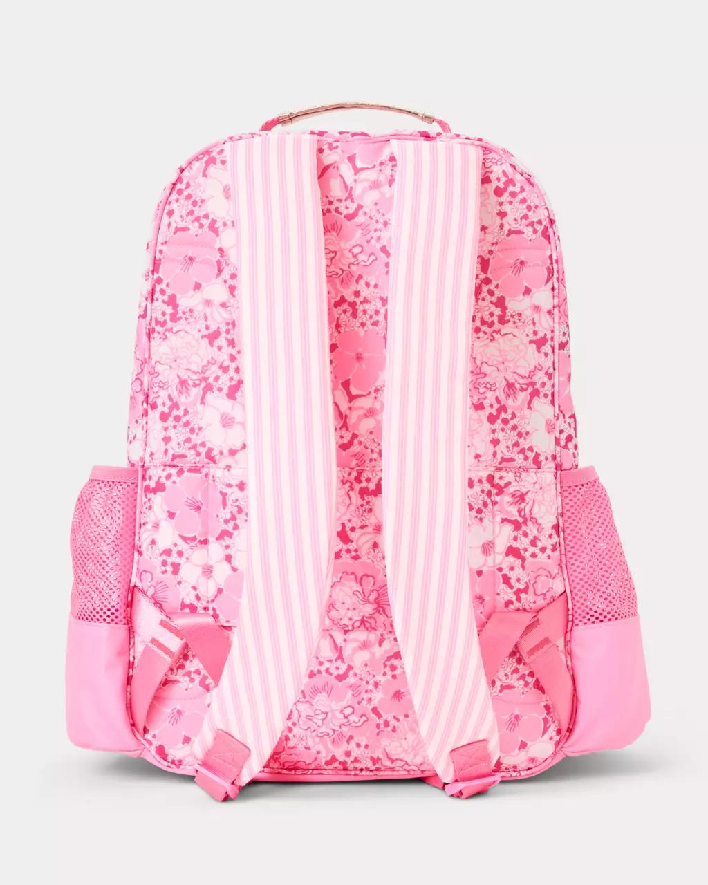 Printed Backpack - Conch Shell Pink