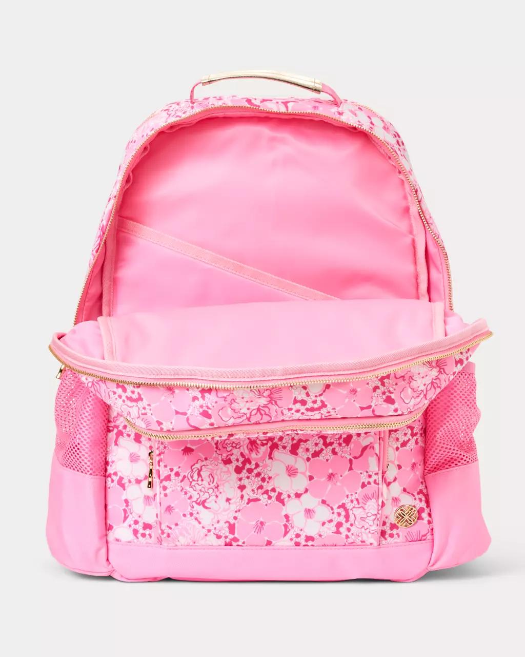 Printed Backpack - Conch Shell Pink