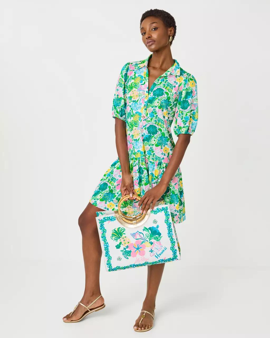Oasis Canvas Tote - Multi