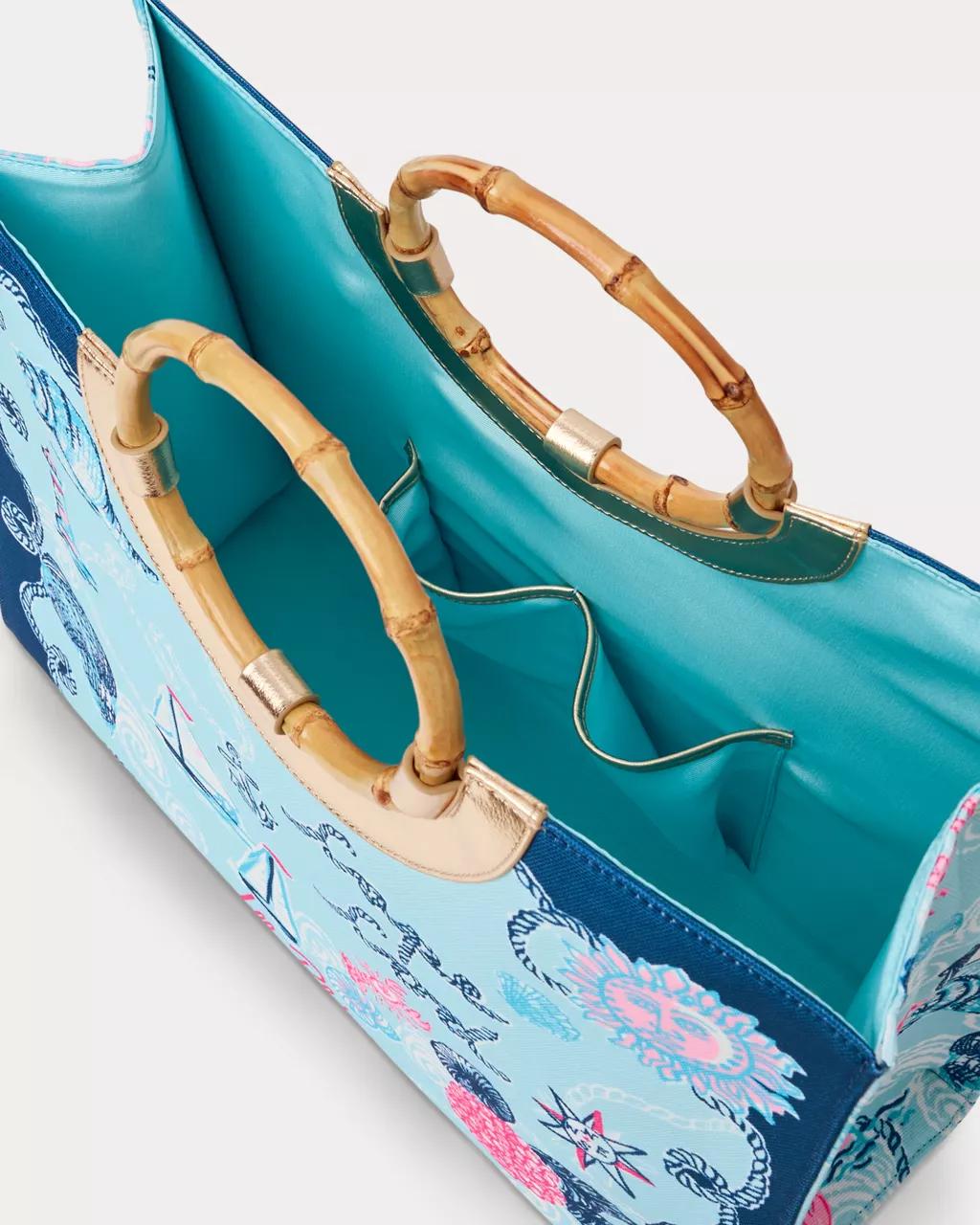 Oasis Canvas Tote - Day Dream Blue